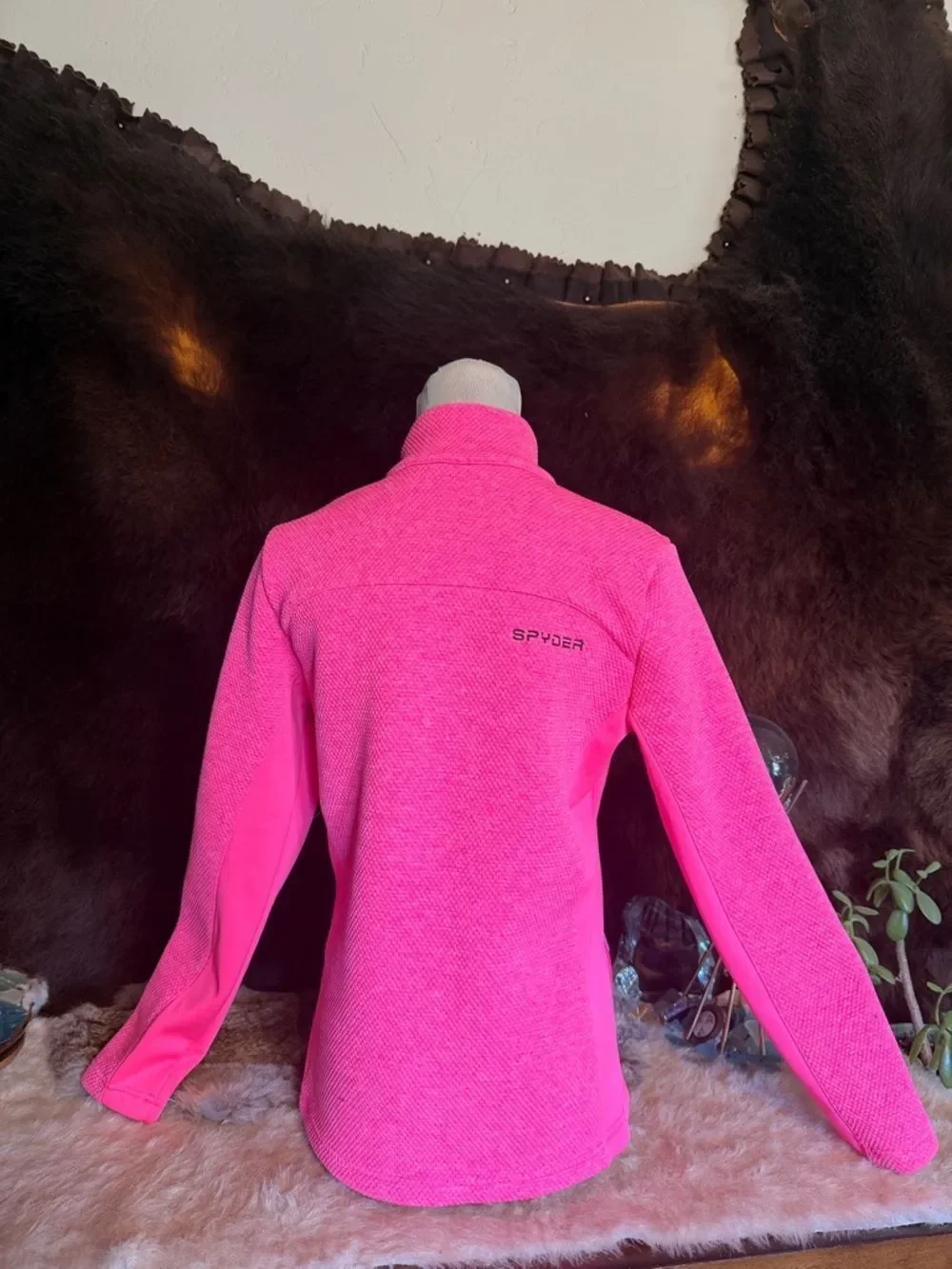 Girls  Hot Pink Full-Zip Jacket XL (BK4)